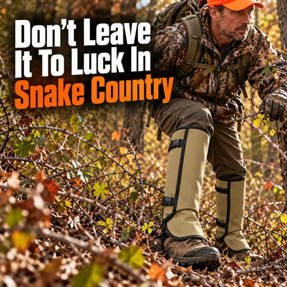 Duranor Snake-Resistant Outdoor Leg Gaiters