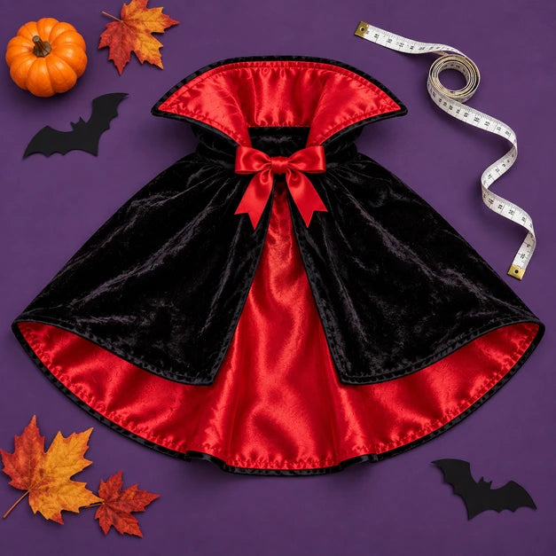 Count Meowcula Halloween Cape