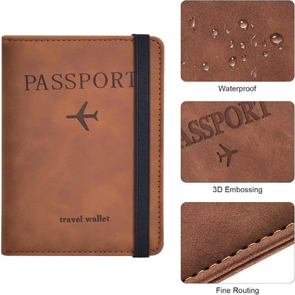 Anti-Theft RFID Passport Wallet