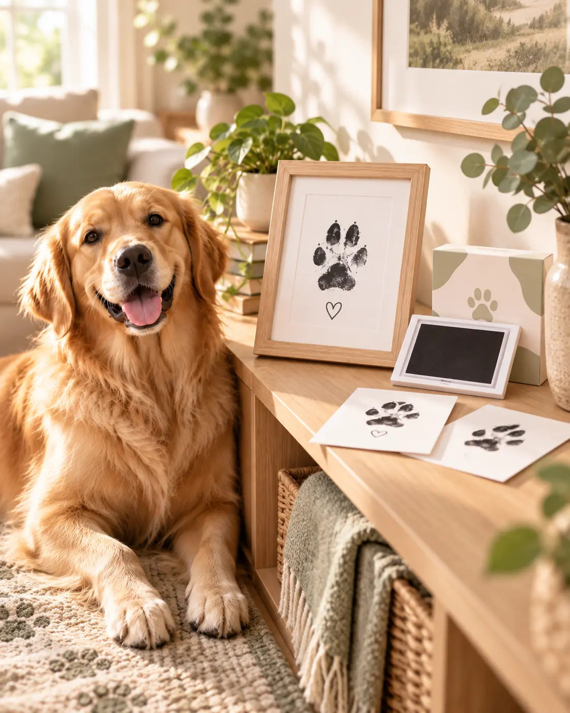Paw Print Clean Touch
