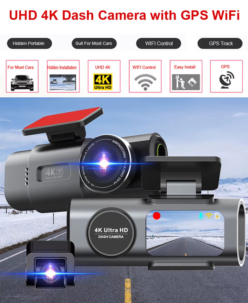 Duranor™ Dash Cam 4k UHD