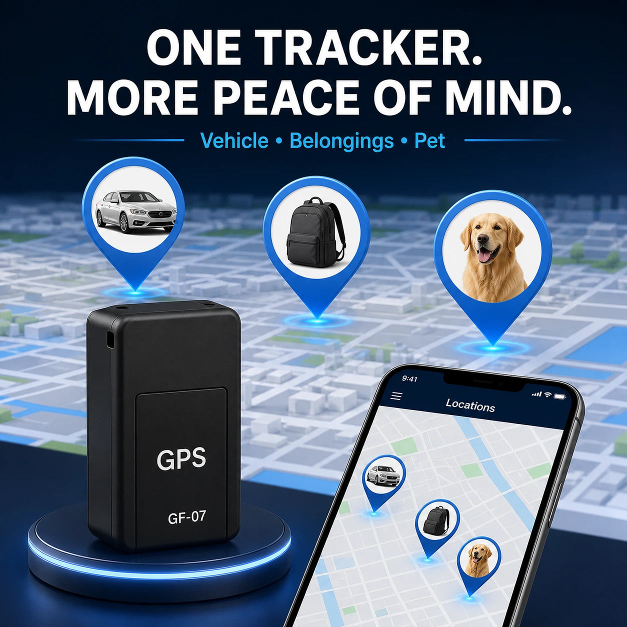 Duranor™ Magnetic Car Tracker