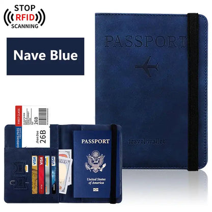 Anti-Theft RFID Passport Wallet