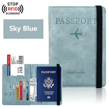 Anti-Theft RFID Passport Wallet
